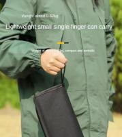 Silla De Mano Plegable Para Pesca Y Camping Estilo Moderno Material Metálico Pequeño Almohadón De Cordón Portátil Para Turismo Y Ocio - details 9