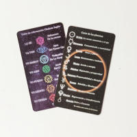 Cartas Tarot en Español para Principiantes. Juego de Tarot con Palabras Calve, Planetas, Zodiaco, Significado de Chakras. No Necesita Libro. Tarot Principiantes Cartas Oráculo con Explicación - details 3