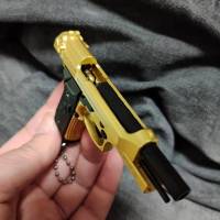Llave De Metal Mini Pistola 1:3 Escala M9a3 Modelo De Arma Para Adultos Y Niños Regalo De Navidad Toy Gun Sin Batería - details 3