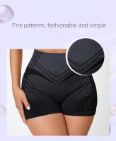 Shorts De Yoga Con Gradiente Para Mujer Cintura Alta Levantamiento De Caderas Y Ajuste Abdominal Deporte Y Fitness Moda Transpirable Y Cómoda - details 5