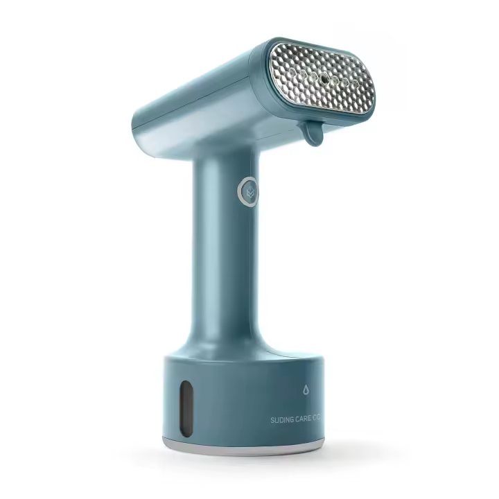 Taurus - Cepillo de vapor Sliding Care Compact. Color Azul. Material producto Acero inoxidable. Potencia 1.600 W. Longitud del cable 190 cm - 1