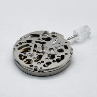 Mecanismo Automático Japonés NH70 NH70A 24 Joyas Mezcla De Hierro Y Acero Inoxidable Movimiento De Reloj Skeleton Para Modificación Y Reemplazo - details 3