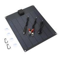 Panel Solar De 100W Con Carga USB Doble Y Celula De Silicio Policrystallino Para Batería De 12V Y Recarga De Teléfonos Móviles Para Camping Al Aire Libre Y Suministros De Energía Móvil - details 14
