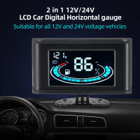 Sensor De Nivel De Combustible AD 100-500MM 0-190ohm 2IN1 Medidor De Nivel De Combustible Con Alarma Pantalla LCD Para Coche Camión - details 0