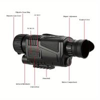 Monocular de Visión Nocturna Digital NV300 1080p: Captura HD de Video en 100% Oscuridad Ideal para Caza Camping Viajes y Vigilancia - details 5