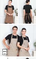 Nueva Moda Del Delantal De Cocina Para Mujer Y Hombre Chef Trabajo Delantal Para Barbacoa Restaurante Bar Tienda Salones De Belleza Estudios Uniforme - details 10