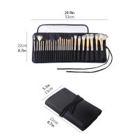 Estuche De Almacenamiento Para Cepillos De Maquillaje Con Diseño Plegable Portátil Y Impermeable Organizador De Viaje - details 0