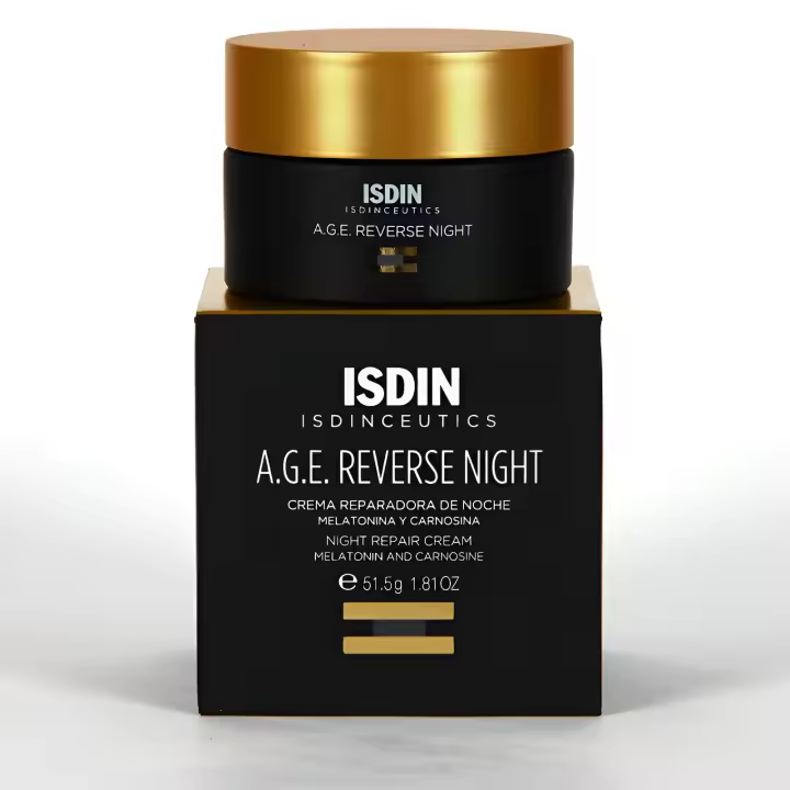 Isdin Isdinceutics AGE Reverse Night 50g - Crema Noche Anti-Edad para Rejuvenecer y Revitalizar la Piel - 1