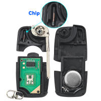 Llave De Coche KEYYOU 433Mhz Con Plegar Para Audi A3 A4 A6 A8 B5 TT RS4 Quattro 1994-2004 Con Chip ID48 Abs Material ABS - details 5