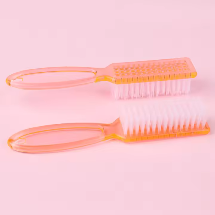 Limpieza De Uñas Multifuncional 10Pcs Cepillo De Uñas Con Mango De Plástico Para Pedicura Y Manicura Herramientas De Limpieza - 1