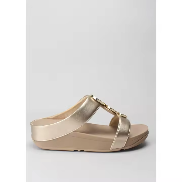 halo bead-circle metallic latte beige FITFLOP - 1