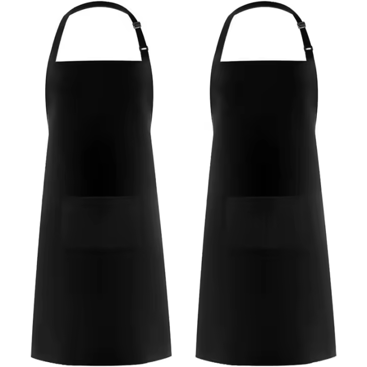 Delantal de Cocina impermeable Y a prueba de agua para el hogar, ajustable, sin Mangas, para trabajo de Camarero Masculino y Femenino - 1