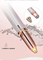 Afeitadora De Cejas Eléctrica Recargable Para Mujeres Mini Afeitadora Epilador Compacto En Forma De Pluma Portátil Para Belleza - details 5