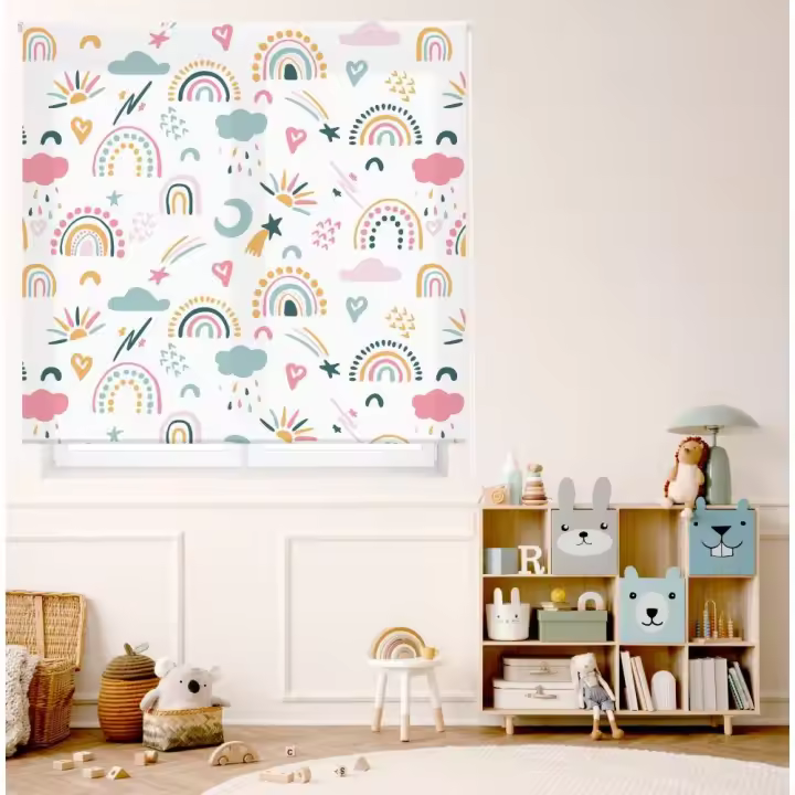 HAPPYSTOR Estor Enrollable Traslúcido Estampado Digital Infantil HSCIExc28034 - 1