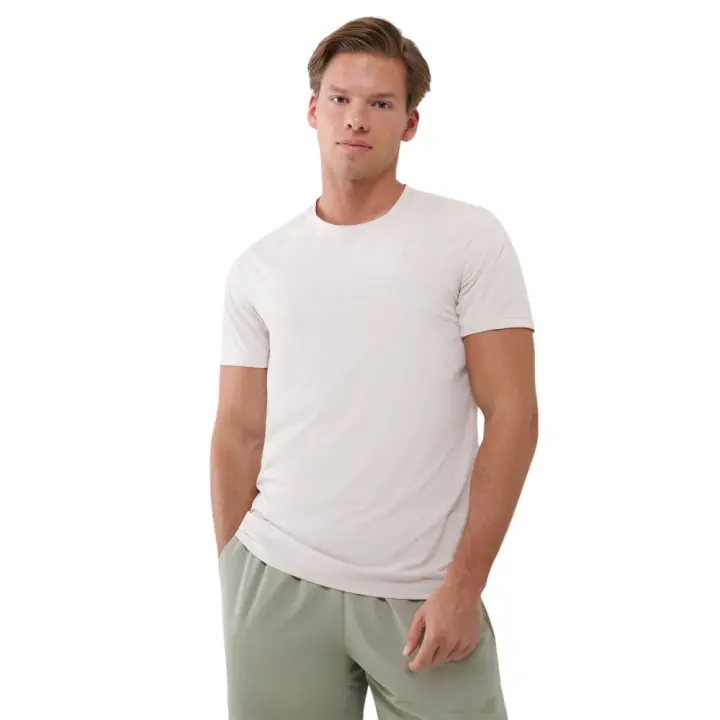 Camiseta 4F Regular Fit Fnk M1215 Beige Crema 4Fwss25Tftsm1215-12S Hombre - 1