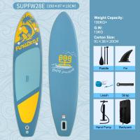 FunWater Tabla de Surf Hinchable de pie para Surf Ultrarresistente, Ligera y Estable, Tabla de Surf Sup, Accesorio de Remo Ajustable, Bomba, Mochila de Viaje, Correa de Seguridad, Remo Inflable para jóvenes y Adultos - details 1