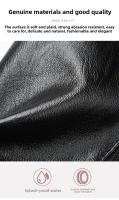 Bolso De Hombro Para Mujer De Cuero Suave Con Múltiples Bolsillos De Cierre De Cremallera Estilo Casual Para Trabajo Y Citas - details 2