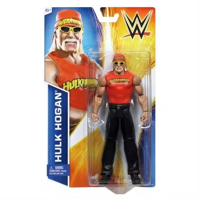 Figura Hulk Hogan Hollywood Mattel - WWE - 1