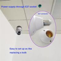 Cámara IP V380 Bulb 1080P 5MP Monitoreo De Seguridad Doméstica Inalámbrico 360 Grados Con Alarma Local Y Visión Nocturna WiFi Para Niños - details 8