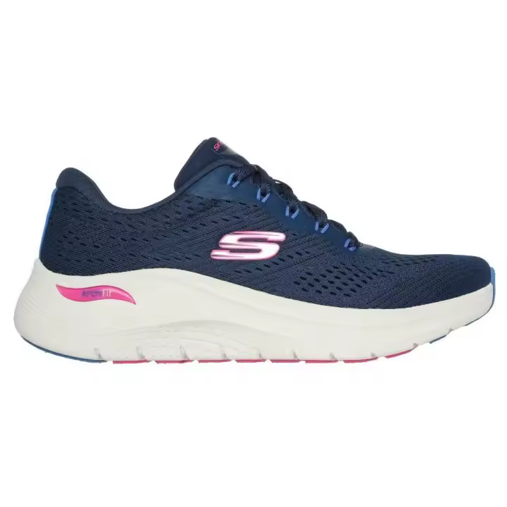 Skechers 150051 Zapatillas deportivas Arch Fit 2.0 - Big League para mujer en azul marino de piel vegana - 1