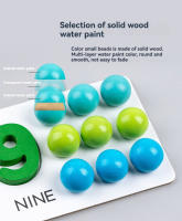 Juego Educativo De Madera Con Dígitos Y Simbolos Matemáticos Juguete Colorido Para Niños De 3 a 6 Años Incluye Almohadillas De Pastel Y Lápices - details 5