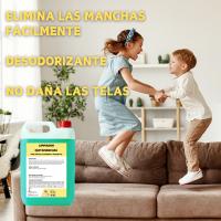 Quitamanchas Instantáneo para Textiles, Limpia Tapicerías, Sofás y Alfombras. Útil en Telas Delicadas. Elimina las Manchas del Colchón. Agradable Aroma (5 litros) - details 1