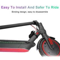 Luz De Seguridad Para Patinete LED Impermeable En Varias Colores Para Xiaomi M365 1s pro Pro2 MI3 Patinete Eléctrico Con Bandeja De Iluminación Flashlight - details 7