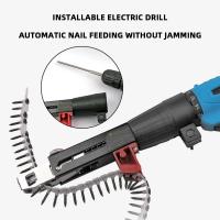 Set Automático De Tornillo Y Prensa De Tornillos Eléctrica Recargable Para Carpintería Y Decoración Herramienta De Trabajo Doméstico - details 3