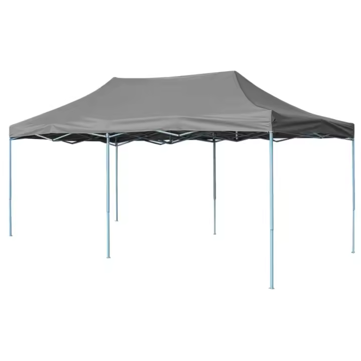 vidaXL Carpa de fiesta desplegable plegable antracita - 1