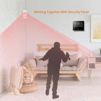 Detector De Movimiento Infrarrojo Inteligente Staniot Compatible Con Sistema De Seguridad Alarmas Wireless 433Mhz Compatible Con Alexa Para El Hogar - details 2
