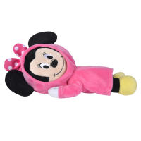 Peluche Minnie Mouse 25cm, Peluche Reversible Despierto/Dormido Minnie Disney, Peluche Suave para Niños y Niñas, Regalo Cumpleaños, Navidad, Reyes, Color Rosa - details 1