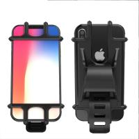 Soporte De Teléfono Móvil Para Bicicleta Y Motocicleta Compatible Con iPhone Samsung Xiaomi Soporte De Celular De Silicona Para Vehículos - details 4