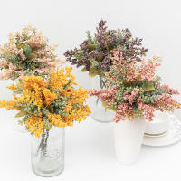 3pc Arreglo De Lavanda Artificial En Espuma Para Boda Decoración De Hogar Fiesta Navidad Hotel Flores Artificiales Para DIY - details 0