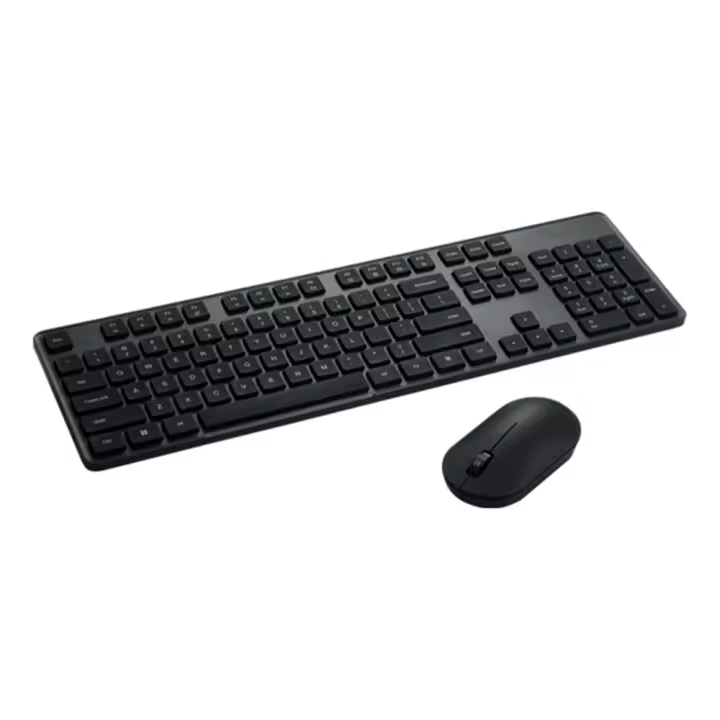 Teclado Y Ratón Inalámbricos Xiaomi 2024 Para Oficina 2.4GHz Portátiles Minimalistas Negros Con 104 Teclas USB Para Computadora - 1