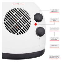 Calefactor Portátil 2000 W Regulable – Bajo Consumo, Termoventilador con Termostato de Seguridad - details 1