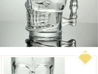 Copa De Cerveza Clásica Pirata 500ml De Cristal Con Diseño De Cara De Calavera Y Mango Para Beber Vino Y Vodka Essentials Para Bar Y KTV - details 10
