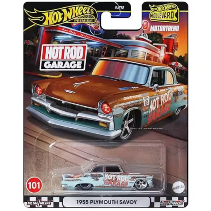Hot Wheels Premium Boulevard 1955 Plymouth Savoy - 1