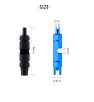 Herramienta Multifuncional De Válvula Para Bicicleta MTB Y Carretera TOOPRE Aleación De Aluminio Herramienta De Remoción De Núcleo De Neumáticos Presta/Schrader AV/FV - details 7