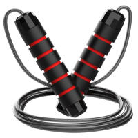 Nueva Cuerda De Saltar Ajustable Con Cable De Acero Para Ejercicio De Fitness Y Entrenamiento En Casa Equipo Deportivo Sin Enredos - details 12