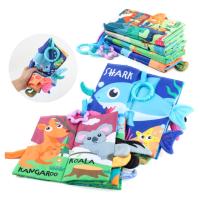 Juguete Educativo Para Bebés 0-6 Meses Libro De Tela Con Rompecabezas Y Anillo Sonoro Interactivo Para Padres E Hijos Material De Tela Seguro Para Bebés - details 2