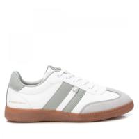 XTI 143485 06 Zapatillas deportivas mujer 35290 25V DEPORTIVO BANDAS BLANCO/KAKI - details 0