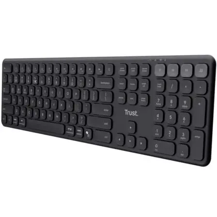 Teclado Compacto Inalámbrico por Bluetooth Trust Vaiya - 1