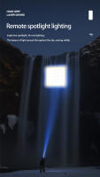 Linterna Frontal LED Super Potente XHP360 Recargable Tipo-C Con Sensor De Gestos Y Visión Infrarroja Para Camping Pesca Al Aire Libre - details 5