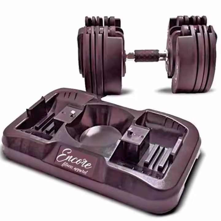 Mancuerna Ajustable ENCORE Fitness 20kg para Gimnasio - 1
