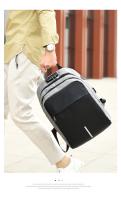 SSITO Mochila antirobo con bloqueo de contraseña para hombre, Bolsa de Orden with Carga USB, mochila de Negocios y Ocio - details 2