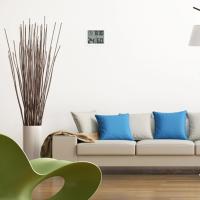 Termómetro Y Higrómetro Digital Ultrafino Para El Hogar Con Pantalla LCD Reloj De Pared Sensor De Temperatura Y Humedad Térmica - details 9