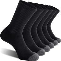 10 Pares De Calcetines De Algodón Para Hombres Talla Grande EUR 39-47 Calcetines Deportivos De Cuello Alto Para Correr Fútbol Y Soccer Calcetines De Atletismo En Blanco Y Negro - details 1