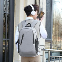 Mochila impermeable antirrobo para para hombre, bolsa trasera ligera libros, elegante, 15,6" - details 42