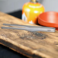 Lixada Tijeras De Titanio Para Barbacoa Herramienta De Cocina Para Camping Y Senderismo Ligera Y Resistente Al Calor - details 13