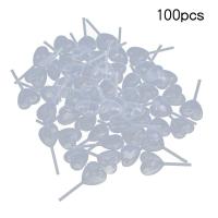 50pcs De Pipetas De Corazón Miniatura De 4ml Transparentes Para Pasteles Y Chocolate Soplador De Líquido Plástico - details 13
